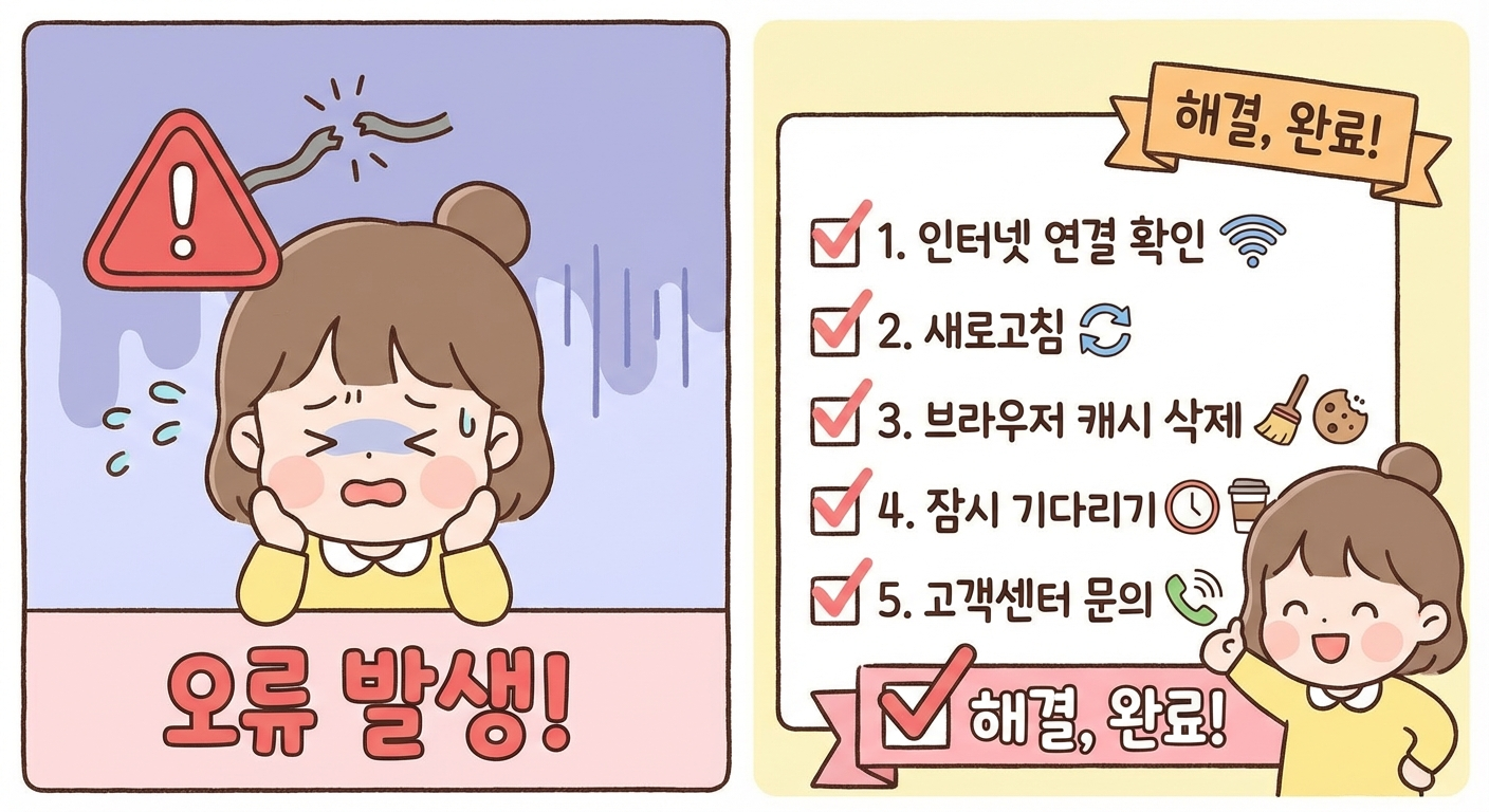 접수 후 관리 장면